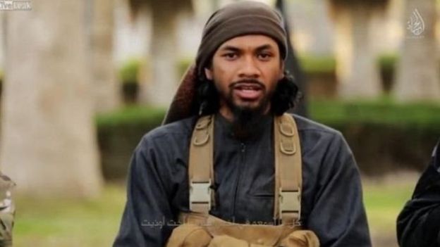 براكاش ظهر في حملات دعائية لتنظيم الدولة الإسلامية