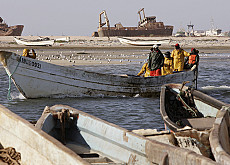 ميناء مدينة نواذيبو الذي اصبح معبرا لتهريب المخدرات في البلاد
