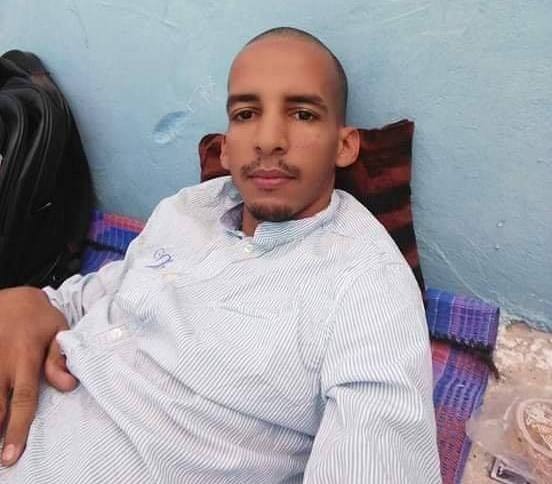 الضحية المرحوم الشهيد محمد ولد برو قبل الحادثة