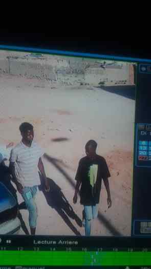صور لعصابة اشرار التقطتها كاميرا رقابة منزل في دار النعيم (ارشيف)
